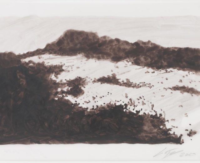 Luc Tuymans, Mountains II, 2020