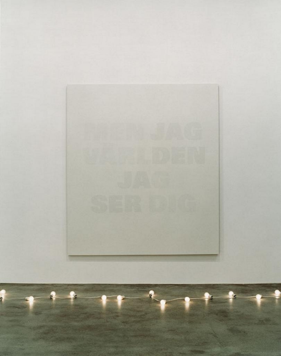 Rémy Zaugg, MEN JAG / VÄRLDEN / JAG SER DIG, 1994–1996